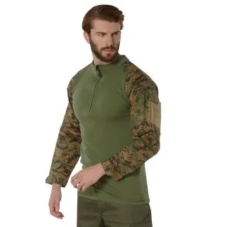 Rothco 1/4 Zip Tactical Airsoft Combat Shirt 1