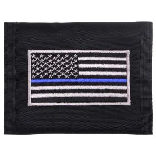 Rothco Thin Blue Line Flag Commando Wallet