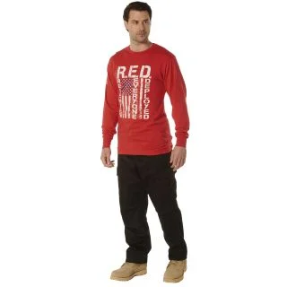 Rothco R.E.D. (Remember Everyone Deployed) Long Sleeve T-Shirt