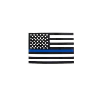 Rothco Transparent Thin Blue Line Flag Decal 1