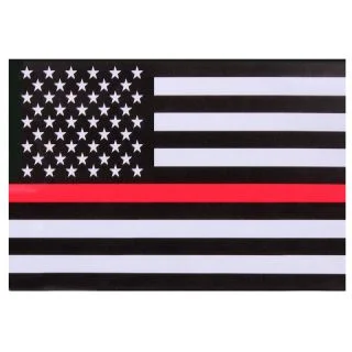 Rothco Thin Red Line Flag Decal
