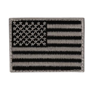 Rothco Mini US Flag Patch With Hook Back