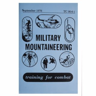Military Mountaineering TC 90-6-1 Manual