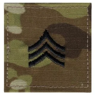 Rothco Official U.S. Made Embroidered Rank Insignia - Sergeant