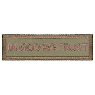 Rothco In God We Trust Morale Patch