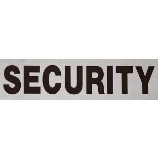 Rothco Reflective Security Patch
