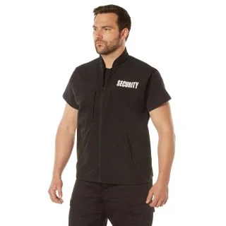 Rothco Concealed Carry Soft Shell Security Vest - Black