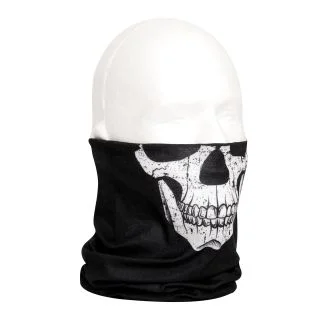 Rothco Multi-Use Neck Gaiter and Face Covering Tactical Wrap - Skull Print