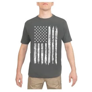 Rothco Distressed US Flag Athletic Fit T-Shirt 1