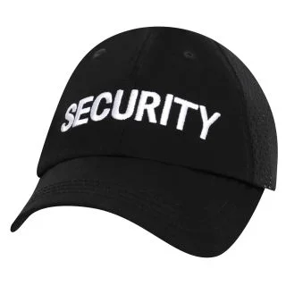 Rothco Security Mesh Back Tactical Cap - Black