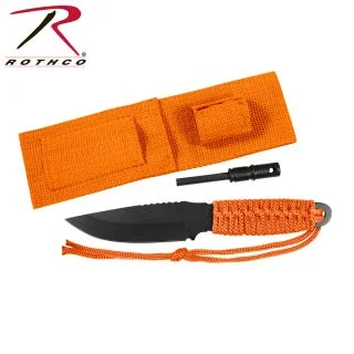 Rothco Paracord Knife With Fire Starter 1