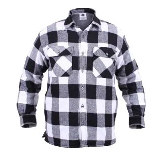 Rothco Extra Heavyweight Buffalo Plaid Sherpa Lined Flannel Shirts 1