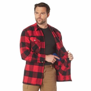Rothco Concealed Carry Flannel Shirt 1