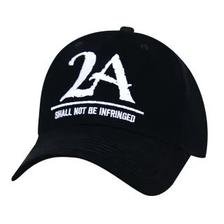 Rothco 2A "Shall Not Be Infringed" Low Profile Cap - Black