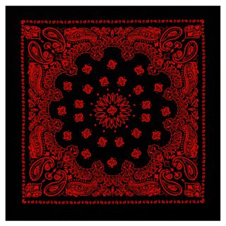 Rothco Trainmen Paisley Bandana - 22" X 22"