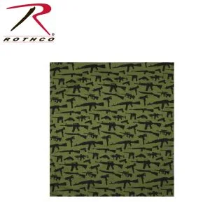 Rothco Gun Pattern Bandana 1