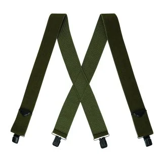 Rothco Adjustable Elastic X-Back Pant Suspenders