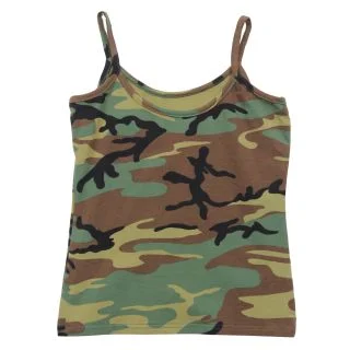Rothco Woodland Camo "Booty Camp" Booty Shorts & Tank Top