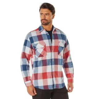 Rothco Extra Heavyweight Buffalo Plaid Flannel Shirt 1