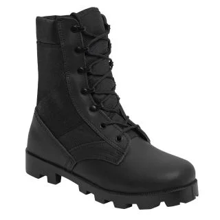 Rothco Black Speedlace Jungle Boots - 9 Inch