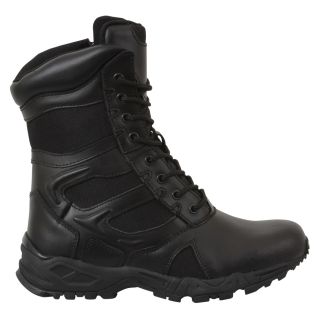 Rothco Forced Entry Deployment Boot With Side Zipper - 8 Inch
