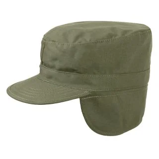 Rothco G.I. Type Combat Caps With Flaps - Olive Drab