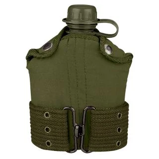 Rothco G.I. Type Plastic Canteen & Pistol Belt Kit