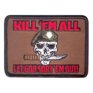 Rothco Kill Em All Let God Sort Em Out Morale Patch