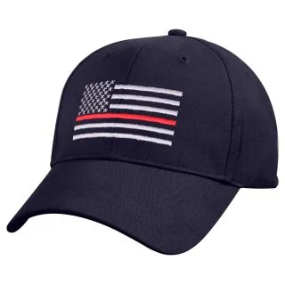 Rothco Thin Red Line Flag Low Profile Cap