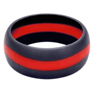 Rothco Thin Red Line Silicone Ring 1