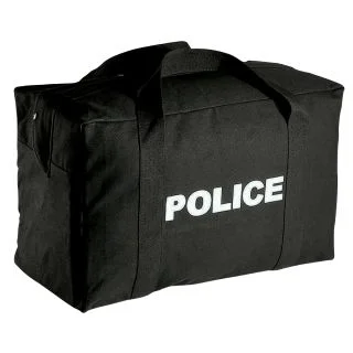 Rothco Large Canvas Police Gear Bag - Black