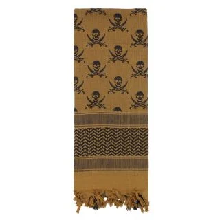 Rothco Skulls Shemagh Tactical Desert Keffiyeh Scarf 1