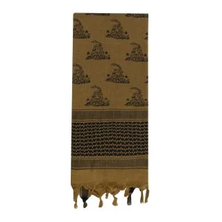 Rothco Gadsden Snake Shemagh Tactical Desert Scarf 1