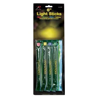 Rothco 4-Pack 6'' Chemicals Lightsticks