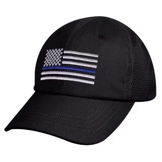 Rothco Tactical Mesh Back Cap With Thin Blue Line Flag